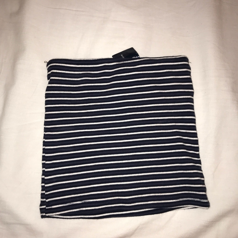 stripped brandy melville tube top